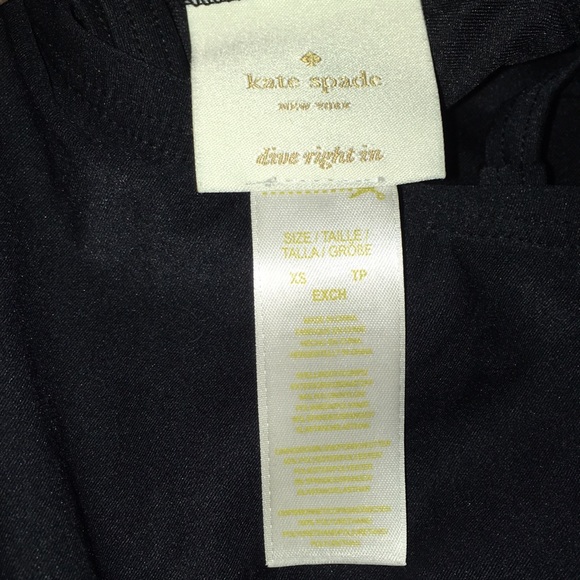 SOLD Kate Spade Peep Hole One Piece Swimsuit XS - Picture 6 of 8